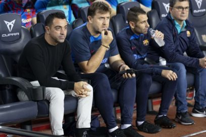 Xavi tras la victoria sobre el Celta: «Es importante ganar cuando no estás fino, hay que valorar el hecho de sumar tres puntos sabiendo sufrir y el logro de seguir siendo líderes, es una victoria de oro».