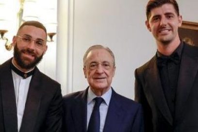 Benzema tras ganar el Balón de Oro: “(Florentino Pérez) Siempre me dijo que iba a ganar el Balón de Oro. Quiero compartirlo con él y con todas las personas que han estado cerca durante toda mi carrera, desde mis primeros pasos en Lyon”.