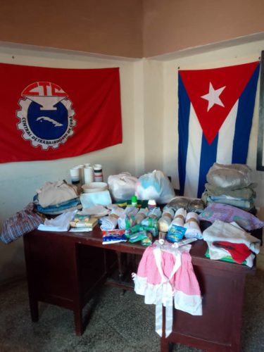 Variedad de artículos llegarán hasta las familias pinareñas. Foto: Cortesía de la CTC en Holguín