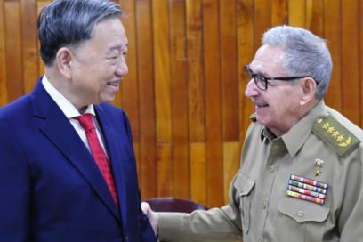 Recibió Raúl al ministro de Seguridad Pública de Vietnam