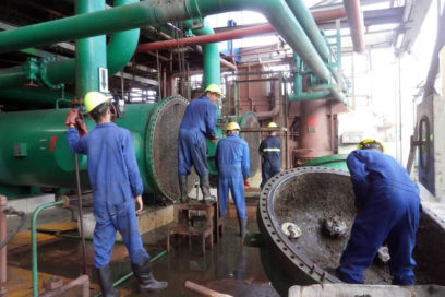 Ofensiva laboral en Termoeléctrica de Cienfuegos