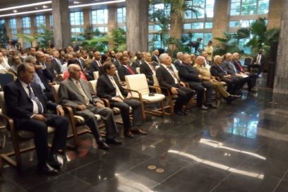 Encabezó Díaz-Canel acto por 60 años de lazos entre Cuba y Argelia