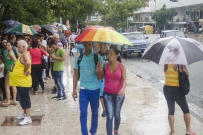 Frente frío: llegó el primero