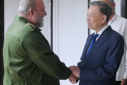 Recibió Marrero Cruz al Ministro de Seguridad Pública de Vietnam