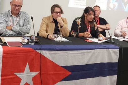 Solidaridad con Cuba en congreso de central sindical británica