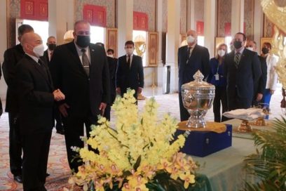 Manuel Marrero, primer ministro cubano, se reúne con el rey de Camboya (+ Fotos)