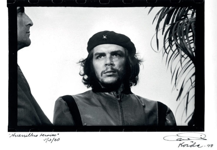 El célebre retrato de Korda, en su composición original.