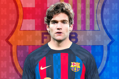 Marcos Alonso: «En mi casa siempre hemos sido del Barça y al final era el equipo del que era mi padre. Y estoy muy contento de estar aquí en el equipo de su vida y esperemos que sea el mío también unos cuantos años».