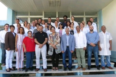 Visita alta directiva del Organismo Internacional de Energía Atómica Centro de Estudios Ambientales de Cienfuegos