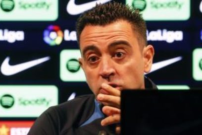 Xavi: «¿Prioritario fichar a un central zurdo en enero? Sabiendo que Piqué se va, igual sí, pero tenemos tiempos para hablar durante el parón del Mundial. Nos reuniremos».