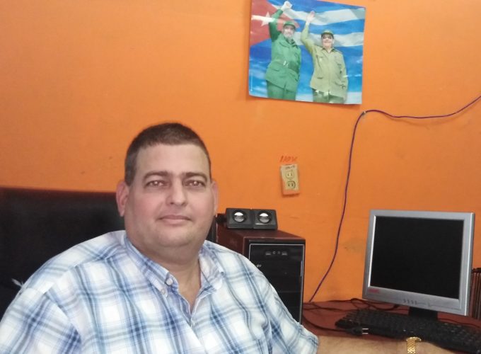 Wilfredo Martínez López, miembro del Buró Provincial de la ANAP para la atención a la esfera agroalimentaria en Ciego de Ávila. Foto: José Luis Martínez Alejo