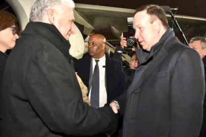 Llegó presidente cubano a Rusia en visita oficial