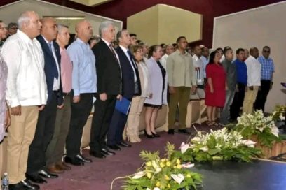 Asiste Díaz Canel a Claustro Solemne por aniversario 70 de la Universidad Central