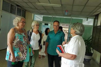 Visitan pedagogos de España universidad de Ciencias Médicas en Cuba