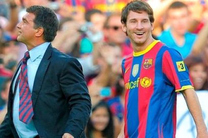 Laporta sobre el regreso de Messi: «Ya veremos, estas cosas son complicadas. Además ahora está en el PSG y no me gustaría entrar en polémicas con este club, solo falta que diga alguna cosa y entramos en polémica».