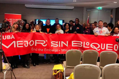 Demandan fin del bloqueo económico de EEUU a Cuba