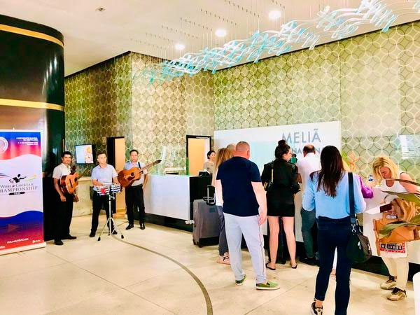 La celebración del Campeonato Mundial de Coctelería incrementó los niveles de ocupación del hotel Meliá Internacional Varadero. Foto: Juan Pereira