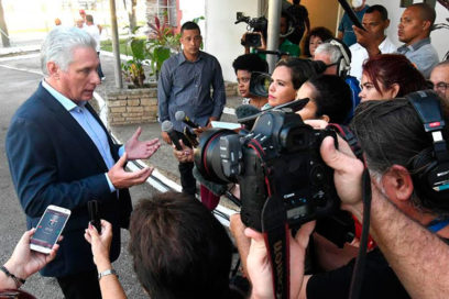 Cuba sigue su paso, su camino