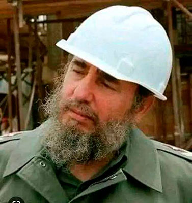 Fidel, el constructor mayor. Foto: SNTC