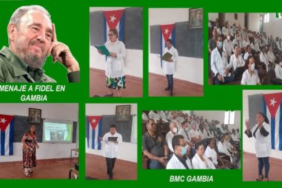Emotivo homenaje a Fidel en varias partes del mundo