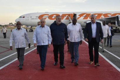 Díaz-Canel llegó a la Patria