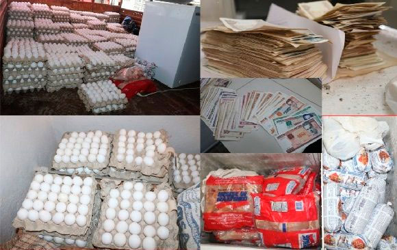 En un operativo policial desarrollado en la feria de la calle 100 y Boyeros, fueron detenidas más de 30 personas por revender diferentes productos de primera necesidad. Foto: Página de facebook de Mauro Torres (Tomada de Cubadebate)