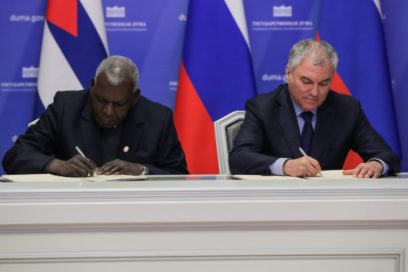 Crean Cuba y Rusia comisión de alto nivel para la colaboración interparlamentaria