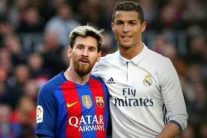 Cristiano Ronaldo: «No soy amigo de Messi en términos de lo que es llamar amigo a alguien con quien estar en su casa o hablar por teléfono. Pero es un tipo al que respeto mucho por la forma en que siempre habla de mí».