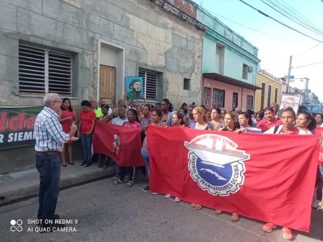 La CTC en Camagüey convoca a una participación masiva en las elecciones del próximo 27 de noviembre. Foto: Cortesía de la CTC