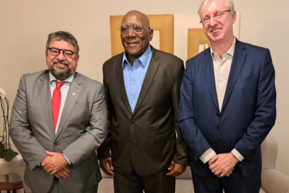 Intercambia Vicepresidente cubano con autoridades en Brasil