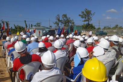 Celebraron constructores pinareños su día