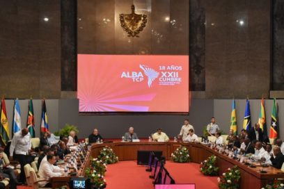 Inició en Cuba XXII Cumbre del ALBA-TCP