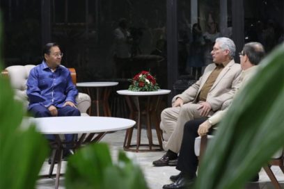 Presidente de Cuba sostuvo encuentro con su par de Bolivia