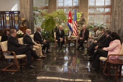 Recibió el Presidente Díaz-Canel a una delegación del Congreso de los Estados Unidos