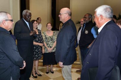 Intercambia Esteban Lazo con congresistas de Estados Unidos