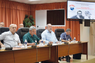 CXI Pleno del Consejo Nacional de la CTC: La economía en el centro del debate
