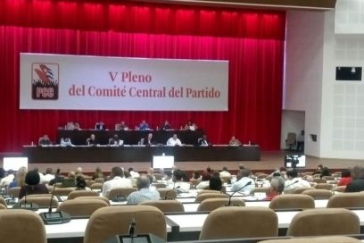 Segunda y última jornada del V Pleno del Comité Central del Partido  (Cobertura especial)