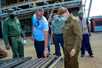 Chequea Ramiro Valdés en Holguín y Las Tunas rehabilitación de unidad 2 de Felton