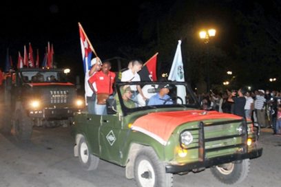 Fidel en la Caravana de la Libertad: “Había que venir aquí…” (+Fotos)