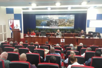 Evaluó Díaz-Canel potencialidades del territorio matancero