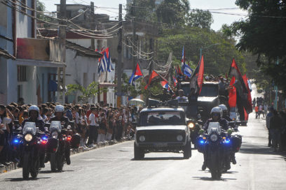 Evocan en Las Tunas paso de la Caravana de la Libertad