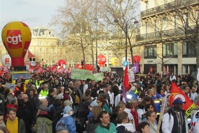 Francia contra la reforma de pensiones