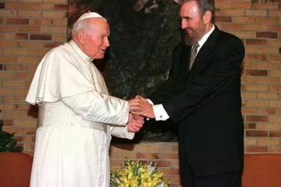 Presidente Díaz-Canel rememora visita a Cuba de papa Juan Pablo II