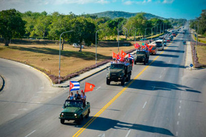 Reciben en Holguín a la Caravana de la Libertad (+Fotos)