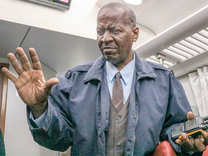 José Ruiz Rosales, conductor, la máxima autoridad en el tren. Foto: Heriberto González Brito
