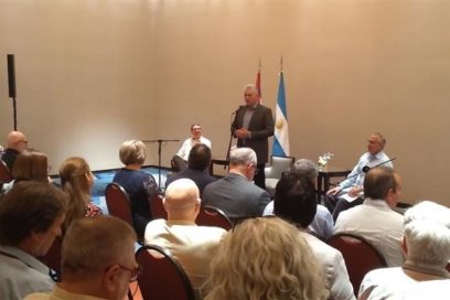 Revolución cubana no claudicará, aseveró Díaz-Canel en Argentina