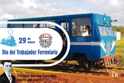 Festejan su día trabajadores del ferrocarril cubano