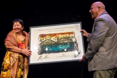 Entregan el Premio Nacional de Artes Plásticas 2022 a Flora Fong (+ Fotos)