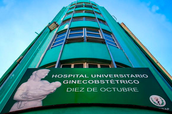 Hospital Universitario Ginecobstétrico Diez de octubre. Foto: Abel Padrón Padilla/ Cubadebate