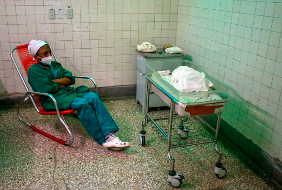 Sala del Hospital Universitario Ginecobstétrico Diez de octubre. Foto: Abel Padrón Padilla/ Cubadebate